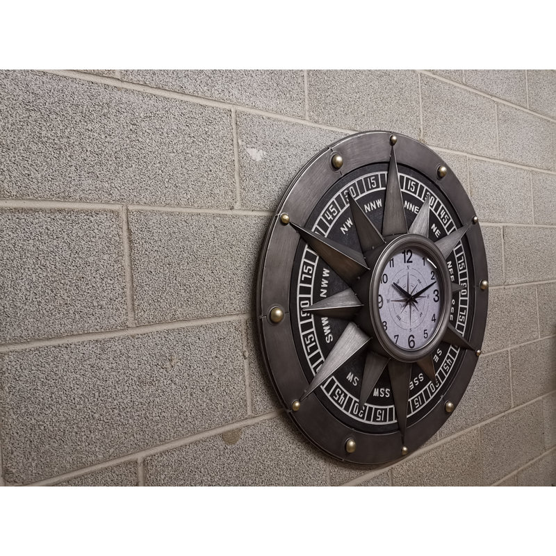 Buettner Metal Wall Clock