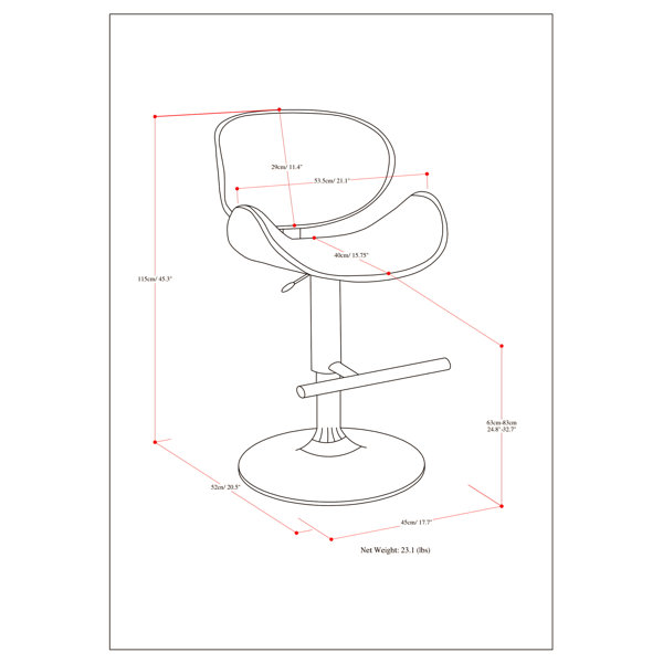 Dimensions du produit