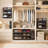 Sorbus 4 Pack Extra Large Open Front Stackable Clothing Storage Bin – Closet & Wardrobe Organizer-130944582