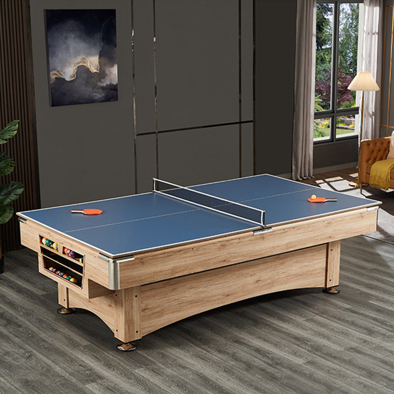 IQOWEL Multi Game Pool Table, Blue, 32" H x 84" W x 48" D