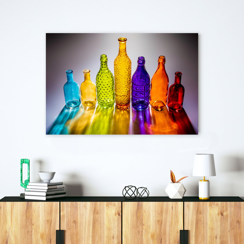 Ombres de couleur - impression, H 16 po x l 24 po x P 1,5 po