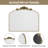 Enville 30×36 inch Arched Vintage Antique Gold Large Bathroom mirror Traditional Ornate Baroque Decorative Wall Mirror for Bathroom, Living Room, Fireplace, Entryway,Over Sink -895549722-915028835