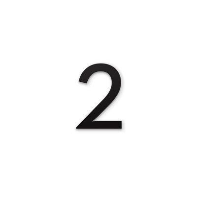 4" Metal Magnetic House Numbers