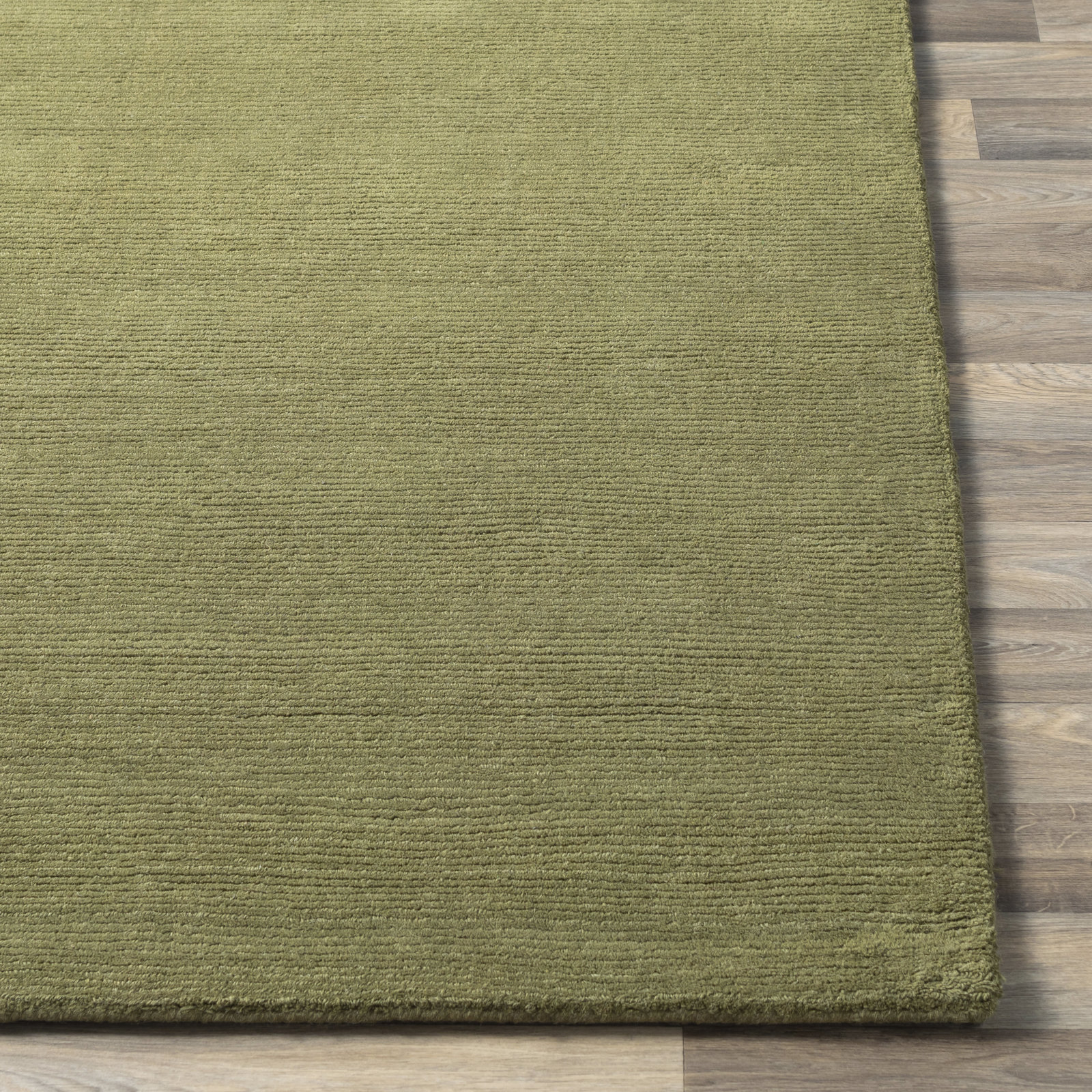 Crowe Sage Hand-Loomed Wool Rug, Square 9'9"