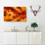 Leaf In The Autumn In Abstract - Wrapped Canvas Print-55308809