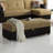 Primenest Nimbusflow Collection Upholstered Convertible Loveseat With Storage