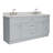 Abell 73'' Double Bathroom Vanity with Carrara Marble Top-60199472