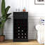 Armoire de bar à vin 24 pièces Black
