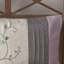 Édredon 7 pièces mauve grand - brodé à garniture décorative 2 taies décoratives, 3 coussins, 1 édredon, jupe de lit lavable-119448719-119448721