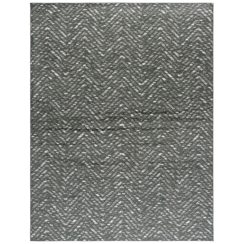 Kearston Performance Chevron Rug, Rectangle 8' x 10'