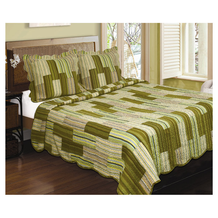 Camping Patchwork Cotton Patchwork Quilt