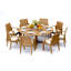 Lagos Outdoor Teak Dining Set-1649120582