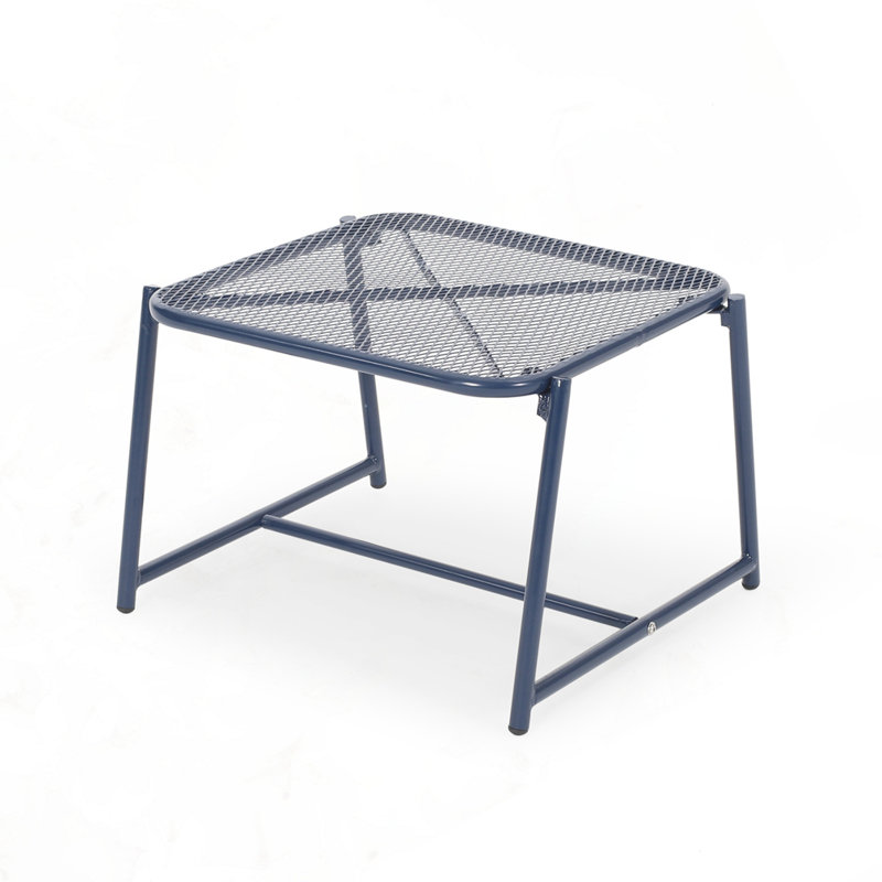 Table d'appoint d'extérieur pour patio, Marine, H 13,25 po x l 18 po x P 19,5 po