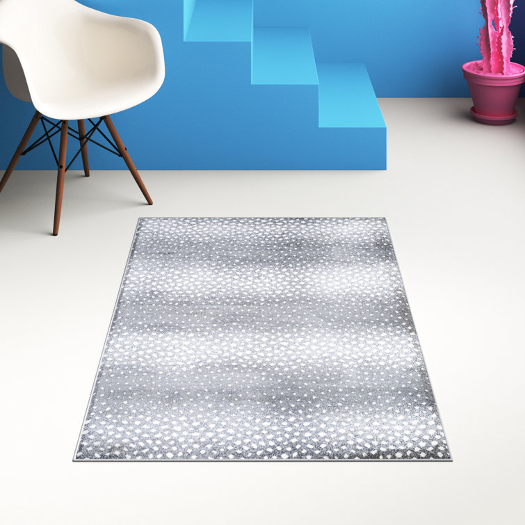 Antelope Modern Animal Gray/Cream Rug