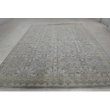 Transitional One-of-a-Kind Rectangle 9 X 11'8" Hand Knotted Area Rug