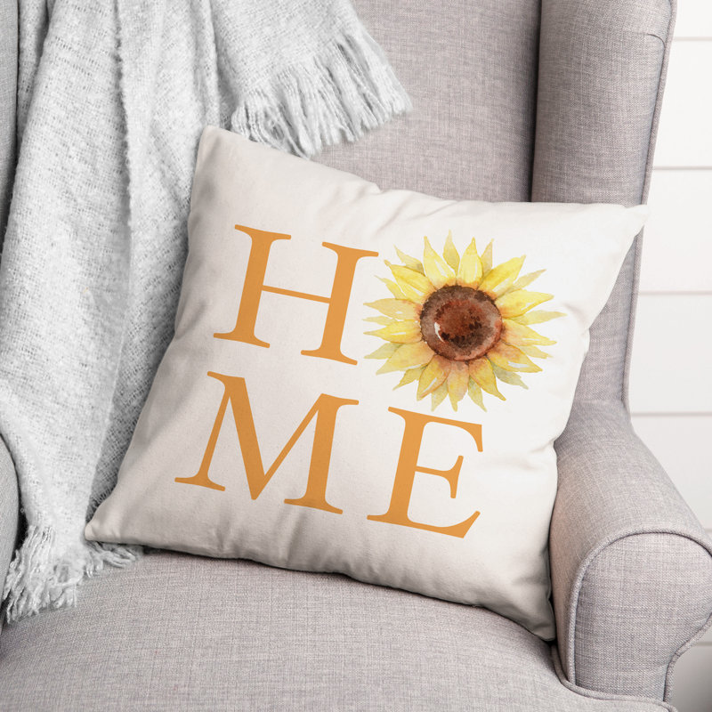  Housse et insert de coussin carré Home Home
