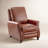 Andrena Genuine Leather Recliner with Nailhead Trim-1743651070