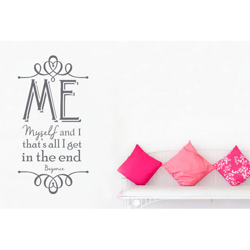 Wall Decal, Medium, Grey