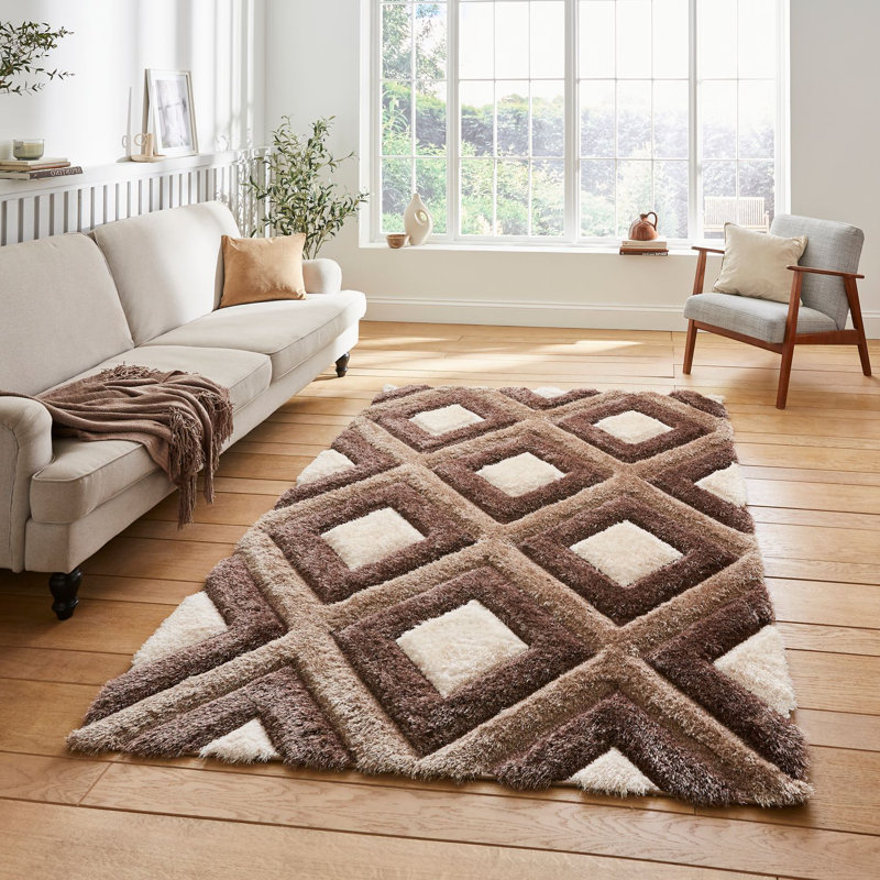 Olympia area rug Machine Woven Rectangle Beige, Rectangle 80 x 150cm