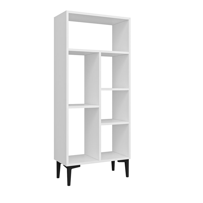 Bibliothèque standard H 54,57 "x l 23,62", Blanc