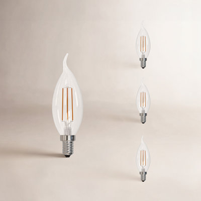 4.5 Watt Dimmable LED Clear Bulb