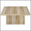 Ensemble de tables basses 2 pièces en pin vieilli avec charme rustique et design polyvalent pour les espaces modernes et traditionnels