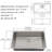 32'' L Single Bowl Stainless Steel Kitchen Sink