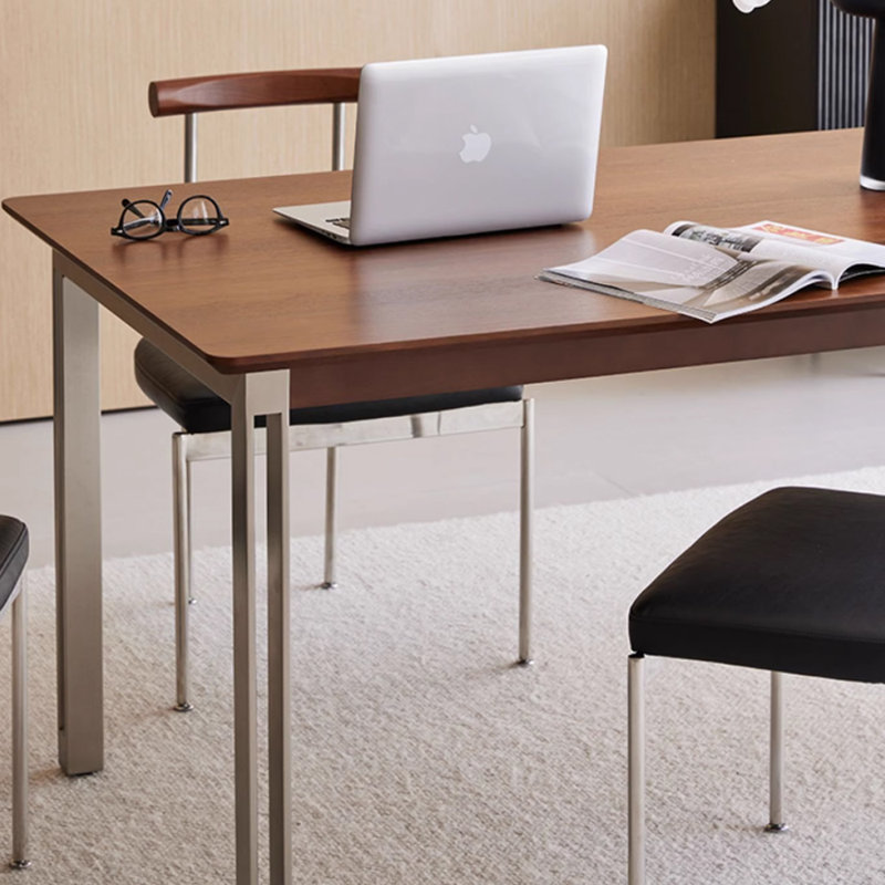 Light Luxury Modern Metal Sense Rectangular Table