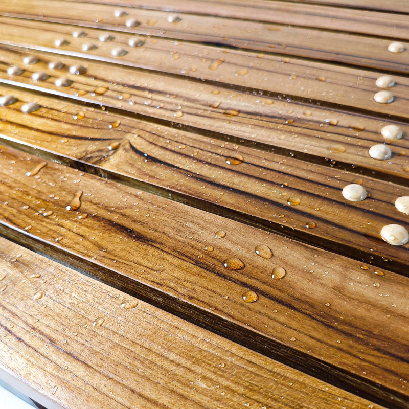 Massage teak wood Non Slip Mat 