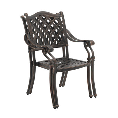 Amechi 86'' Rectangular 8-Person Outdoor Dining Set with Cushions