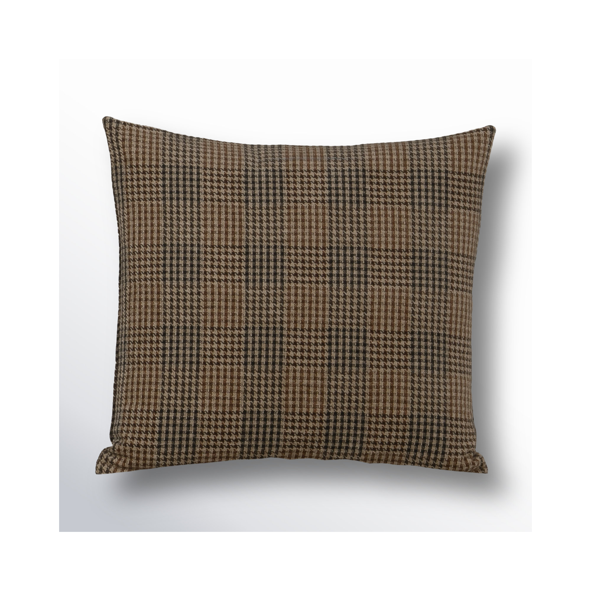 Eevi Hazelnut 20" x 20" Throw Pillow, 
Rectangle 14"H x 36"W, Polyester, Brown