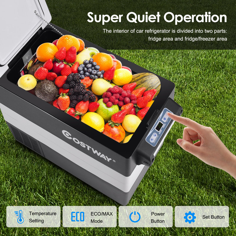 Casart Built-In Mini Fridge with Freezer