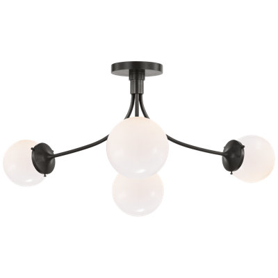 Prescott 4 - Light Semi Flush Mount