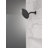 PivotPro Rain Showerhead, Single Setting 7 Inch Round Shower Head 1.75 GPM Matte Black-116423728