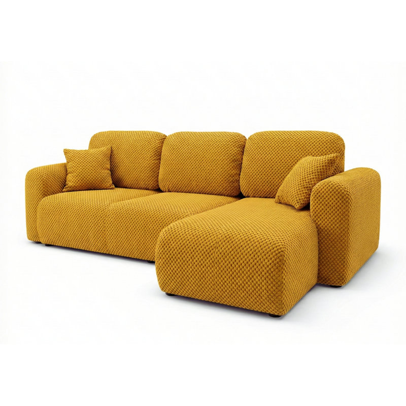 Chandara 3 Seater Sofa Bed, Right Hand Facing Corner Sofa