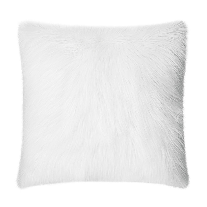 Arctic Fox Pillow Cover & Insert, White, Square 20"