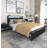 Bed Frame,Storage Headboard with Charging Station,No Box Spring Needed-1138025836-1138025751