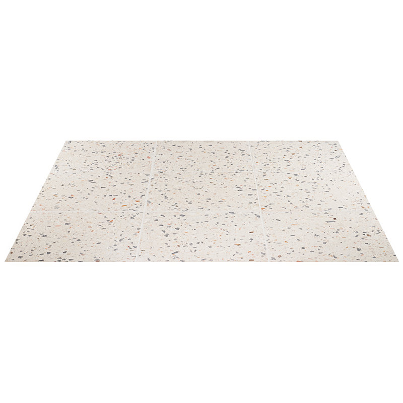 True Terrazzo 16x16 Polished Terrazzo Tile, Sonora Beige