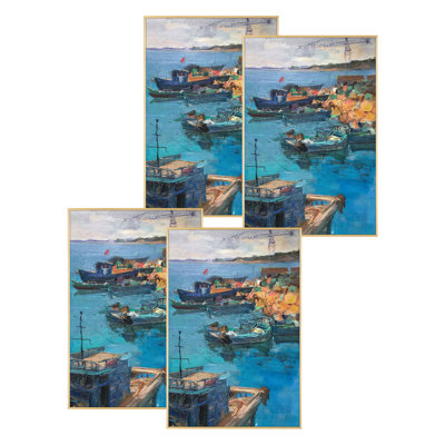 Drennon Metal Picture Frame - Set of 4