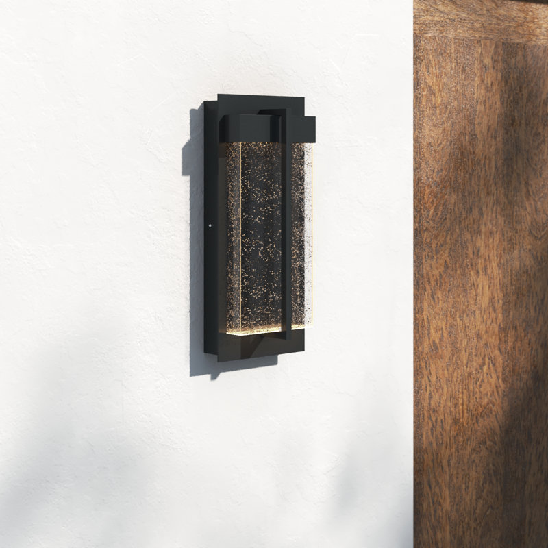 Ayoka Aluminum LED Wall Light, 16" H x 7" W x 2.75" D