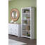 Katalina White 5 shelf tall Bookcase