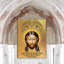 L'emblème de la Sainte Face - Peinture sur bois-319048882