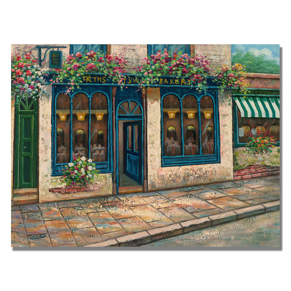'Bakery' by Rio Painting Print on Canvas Winston Porter