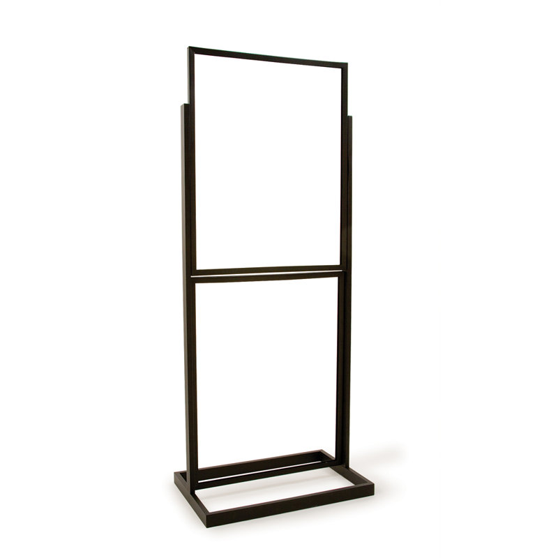 Double Bulletin Sign Holder
