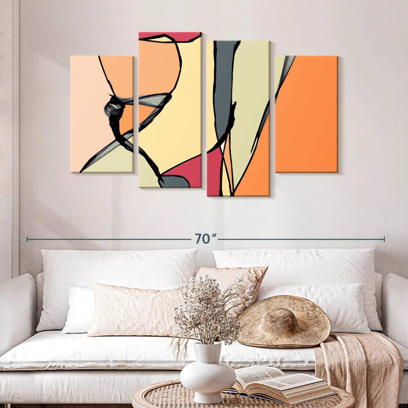 Avery Mid Century Modern Abstract I