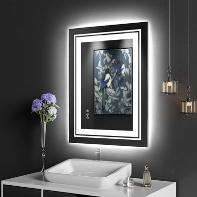 Krunislava Dimmable LED Mirror for Bathroom