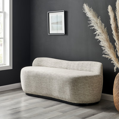 Cameil Polyester Upholstered Bench