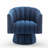 Murrow Velvet Swivel Barrel Chair-409425049