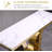 Shawanda 50" White and Gold Console Table