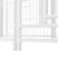 Grande clôture en métal pour animaux de compagnie, 32 pouces, 8 panneaux, intérieur extérieur, rouille et stable, pliable, motifs de bricolage personnalisables, parc robuste en métal, clôture extérieure, formes variées-548816784-548816785